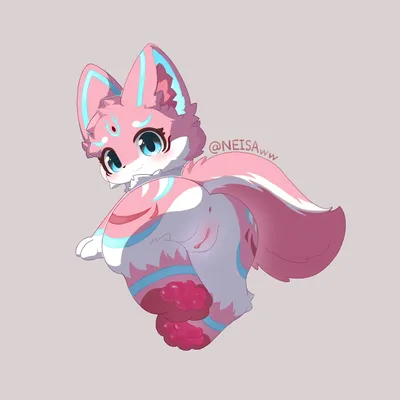 Anthro, anus - artwork by neisawa