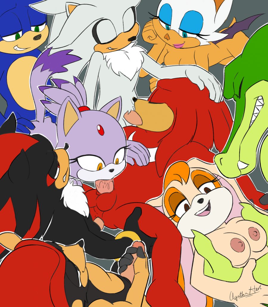 Blaze the cat - artwork by bot