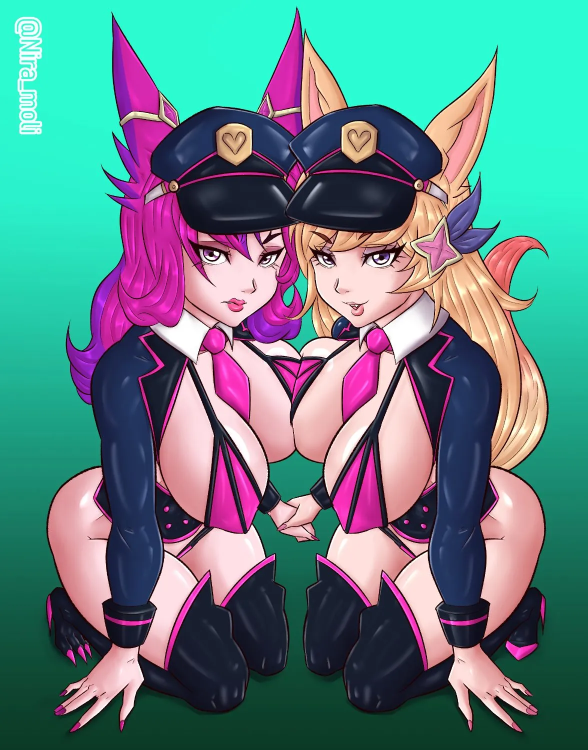 Ahri — artwork by niramoli