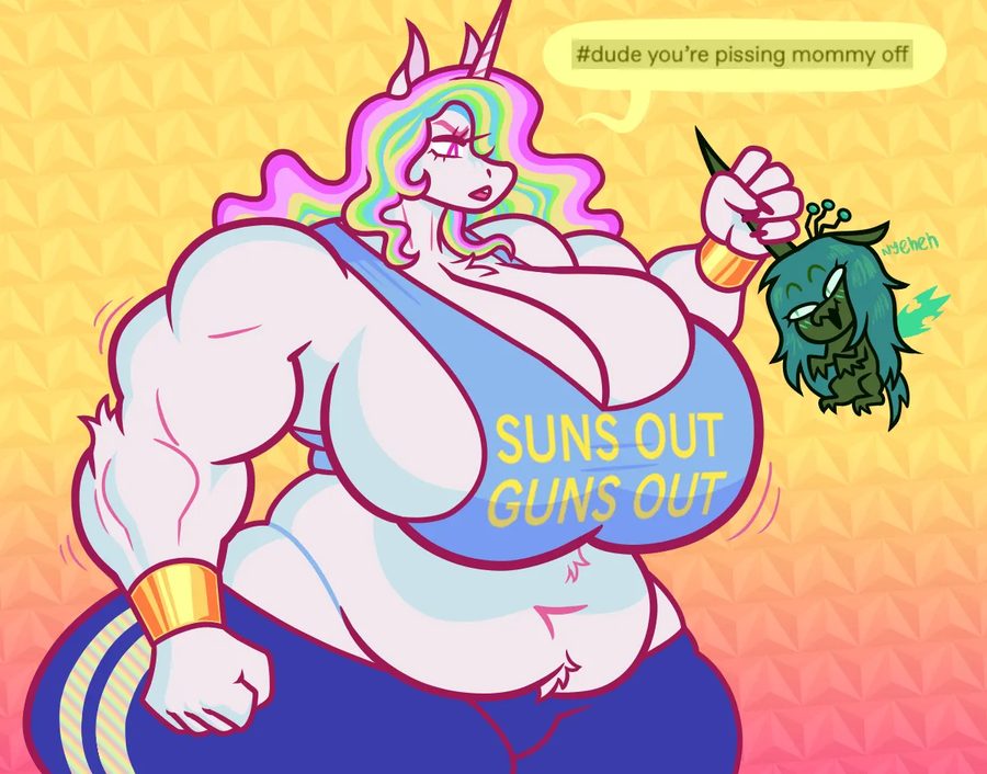 Princess celestia (mlp) - artwork by dapper little arts