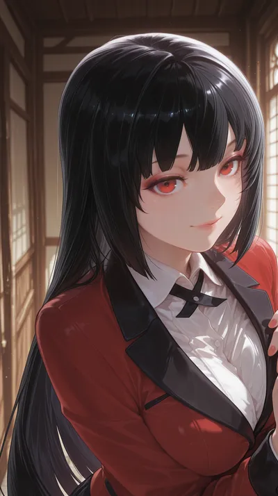 Jabami yumeko - artwork by samandraai