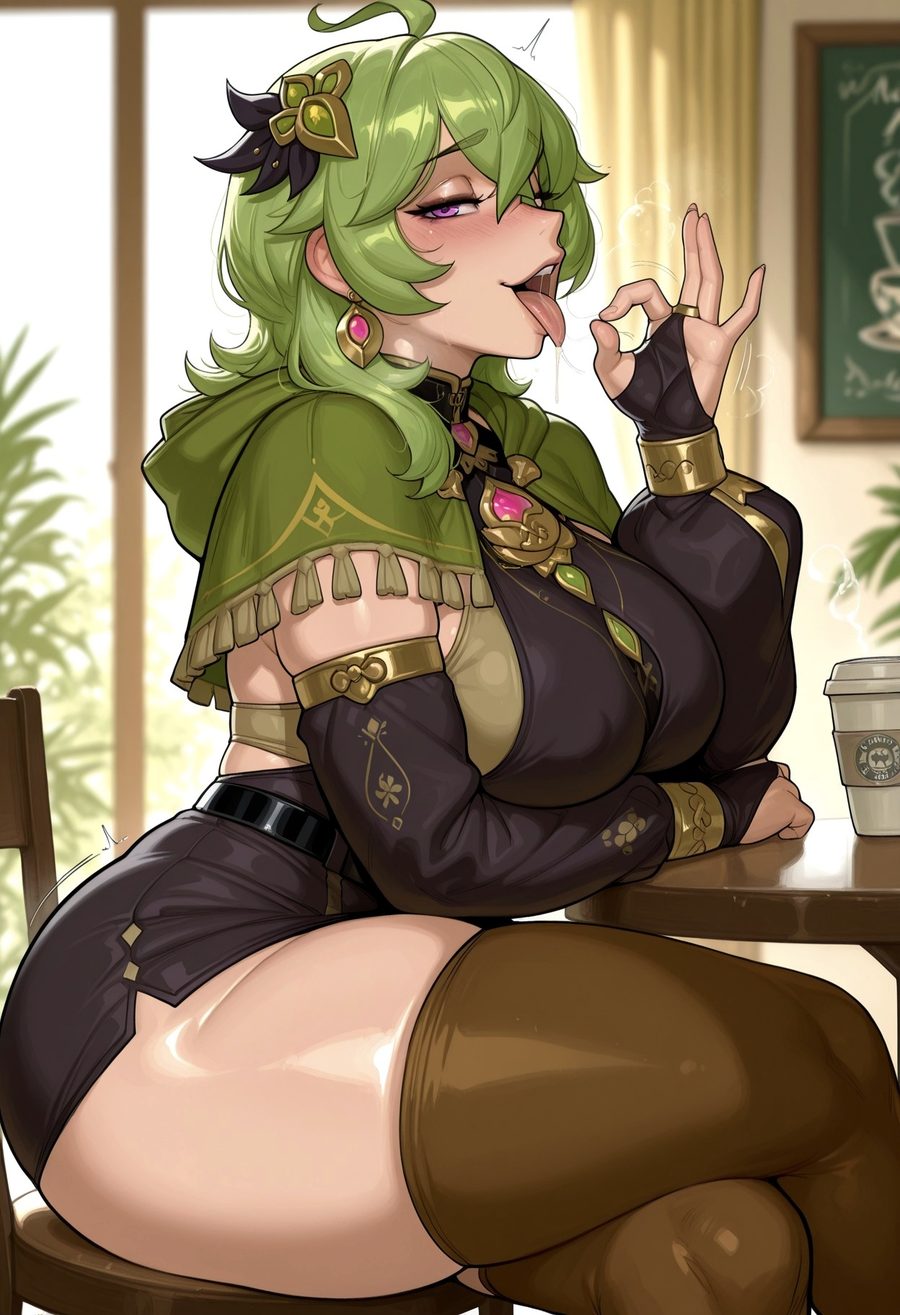 Collei (genshin impact) - artwork by remington34