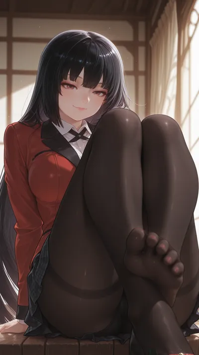 Jabami yumeko - artwork by samandraai