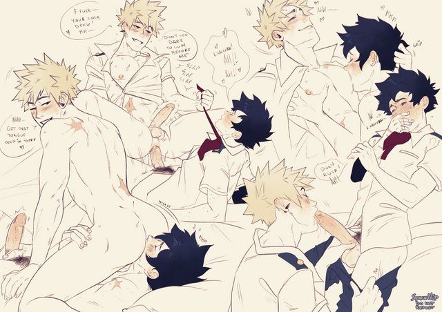 Izuku midoriya - artwork by spacenipnops
