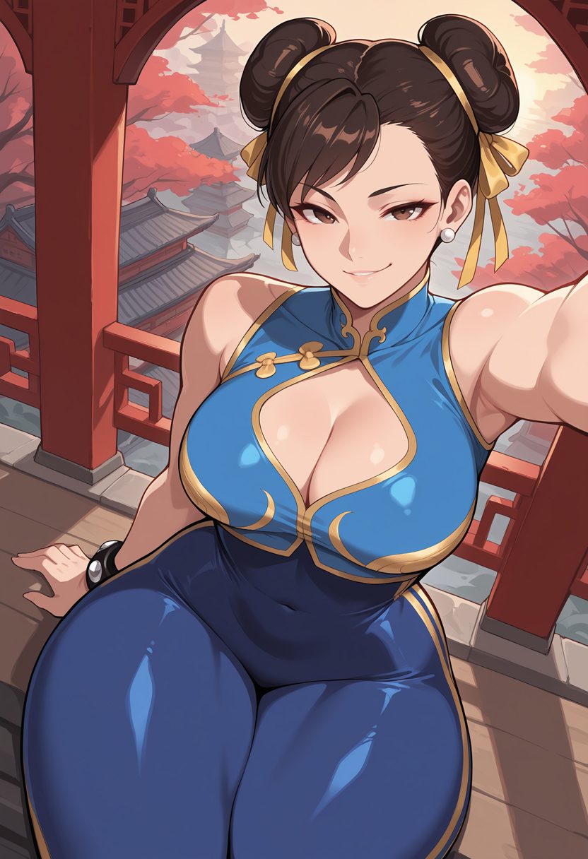 Chun-li - artwork by artoonizer