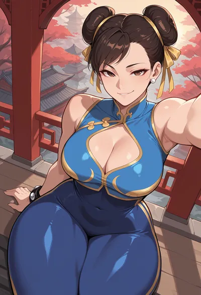 Chun-li - artwork by artoonizer