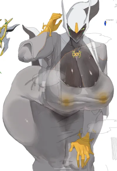 Arceus - artwork by galeforcekid