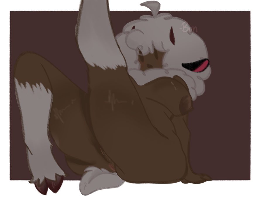 Anthro, anus - artwork by bundraws005
