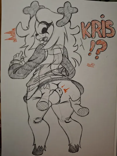 Noelle holiday - artwork by HornyNumber