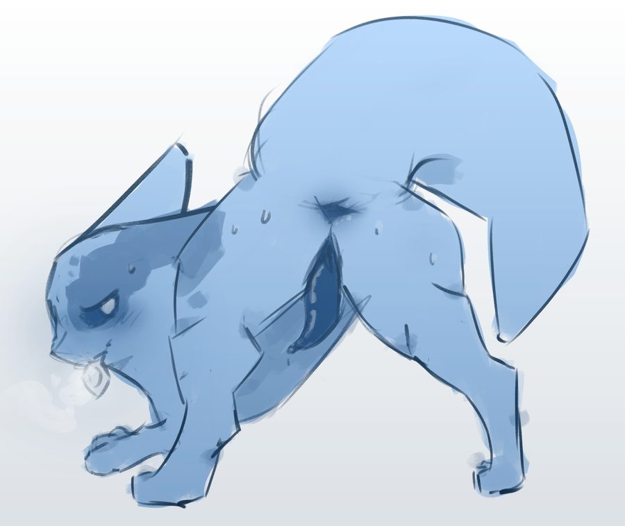 Slugcat - artwork by zorellium