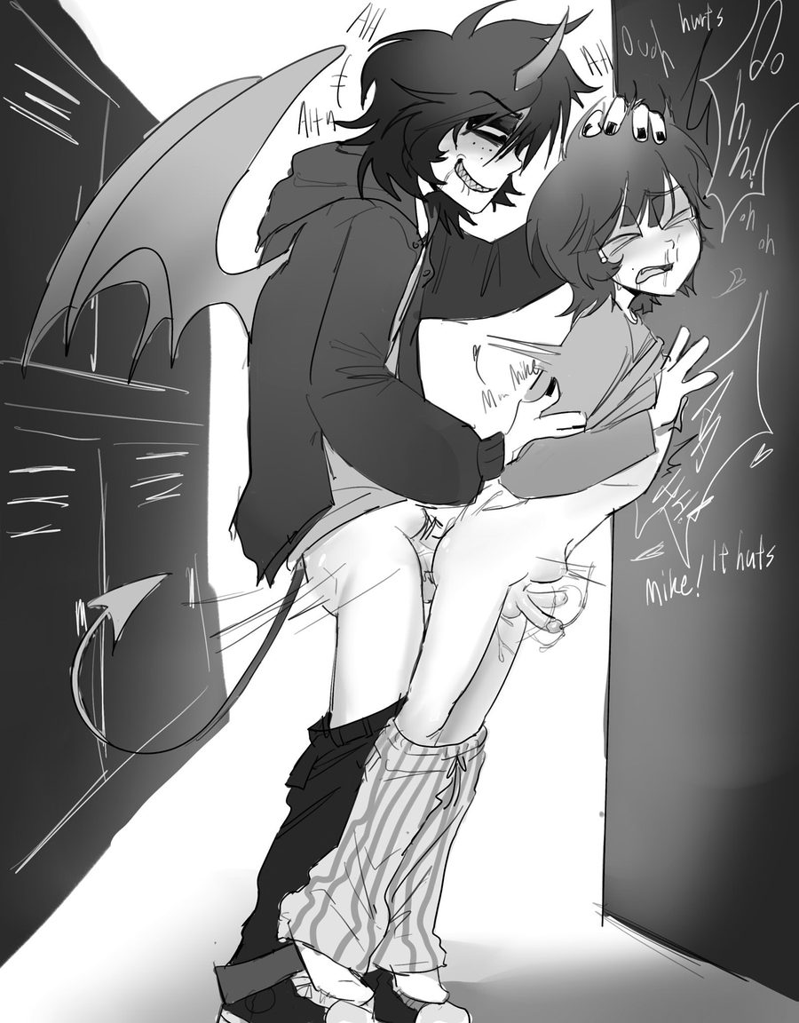 Mike wheeler - artwork by harumasa_