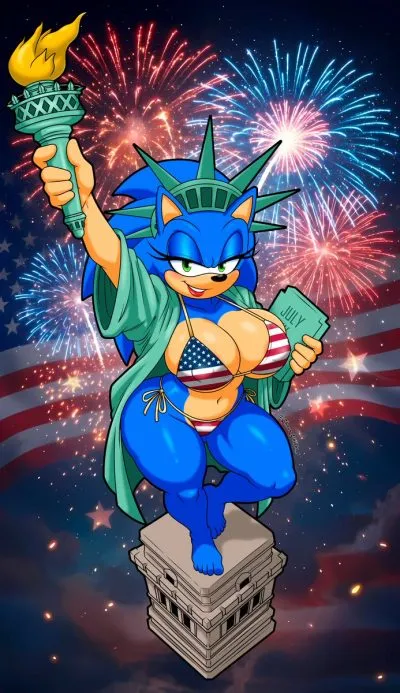 Sonic the hedgehog — artwork by chaosknight 1