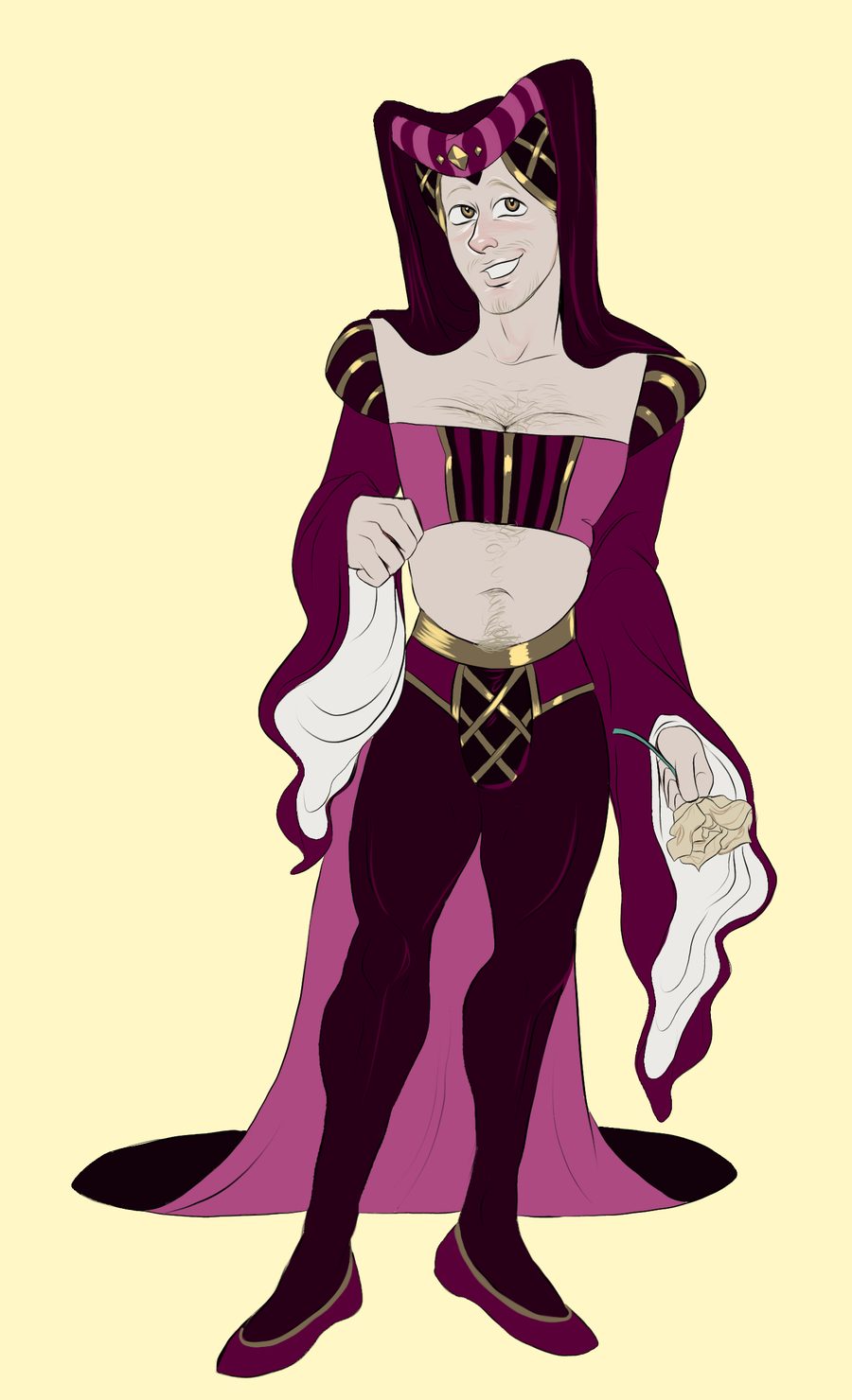 Edward the simple - artwork by mr shrink