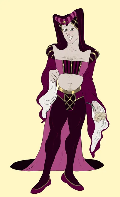 Edward the simple - artwork by mr shrink