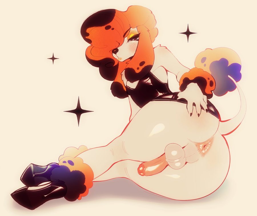 5 fingers, anthro - artwork by keshabear