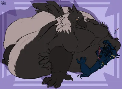 Anthro, anthro focus - artwork by fatty-sashimi