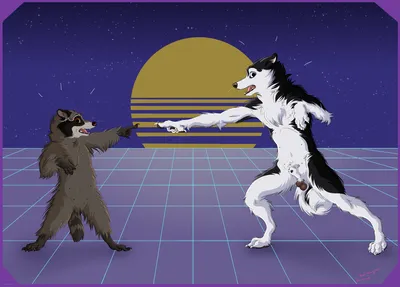 4 nipples, 8 nipples - artwork by gthusky