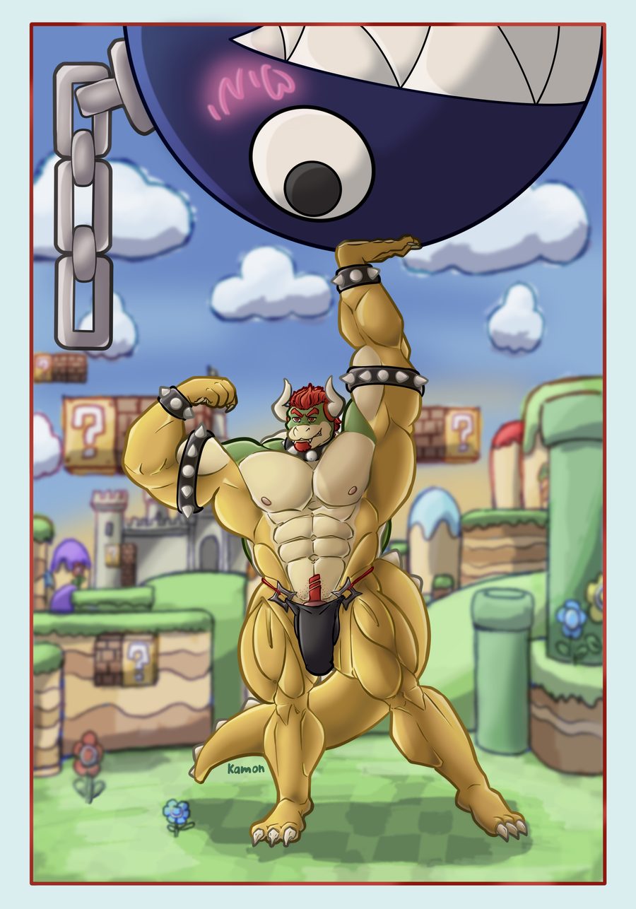 Bowser - artwork by kamonreeze