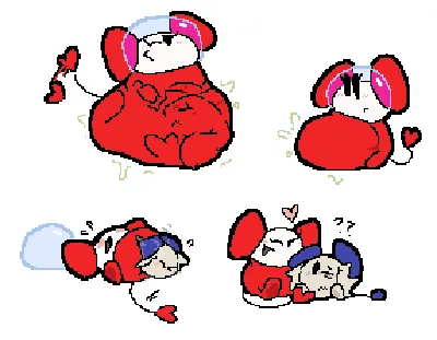 Chuchu (chuchu rocket) - artwork by meatcanister