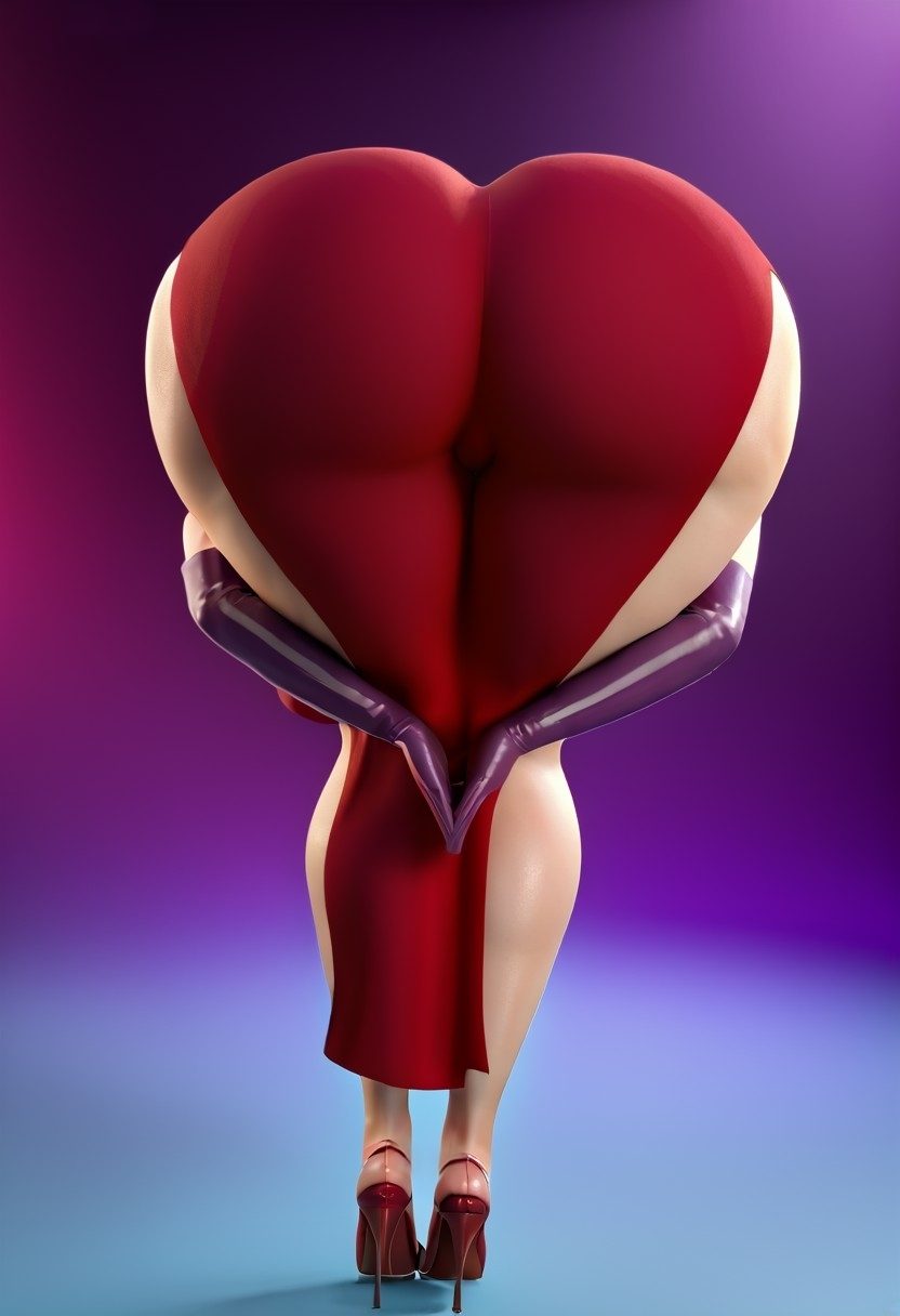Jessica rabbit - artwork by lucasai