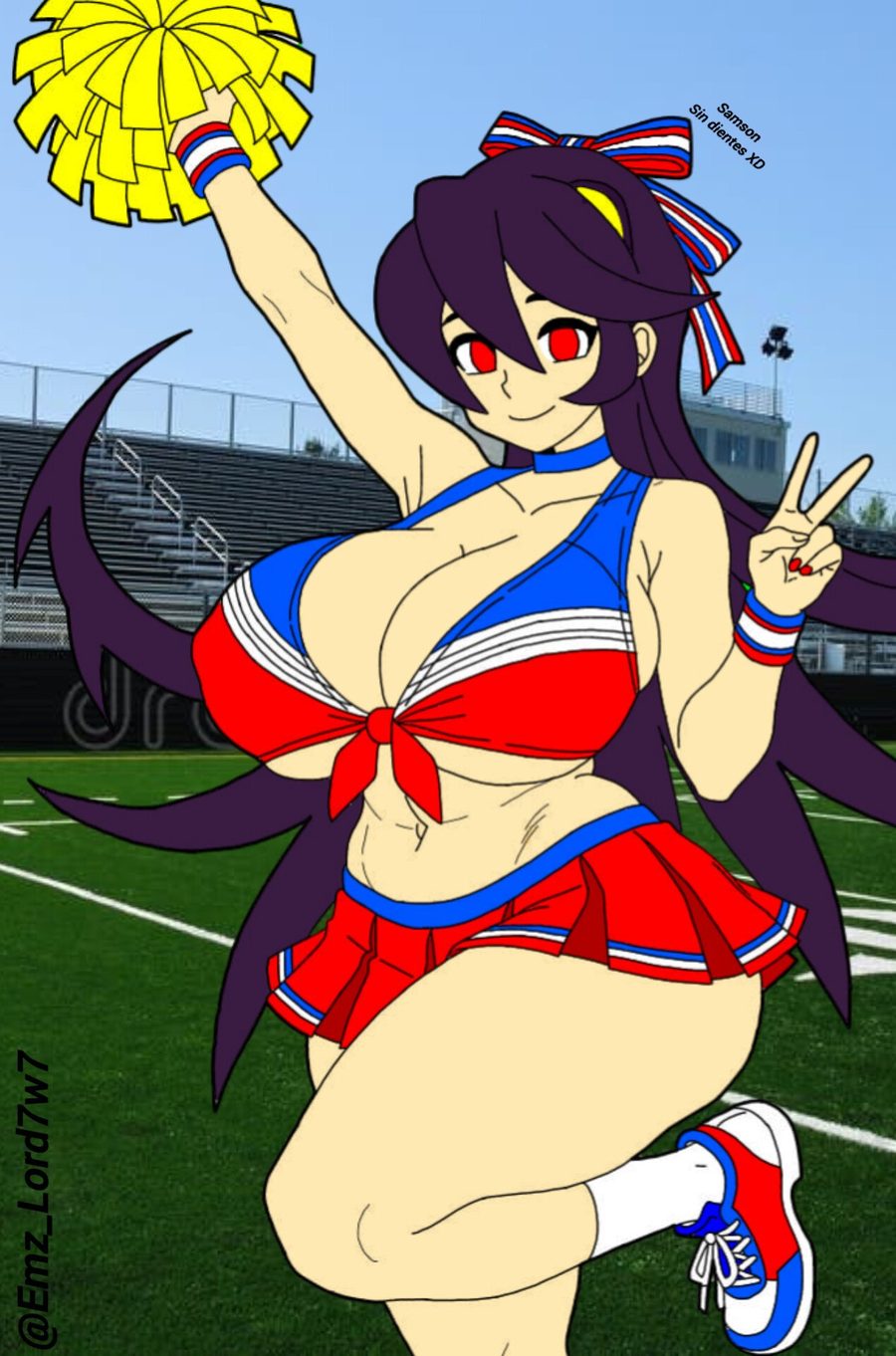 Filia (skullgirls) - artwork by emz lord