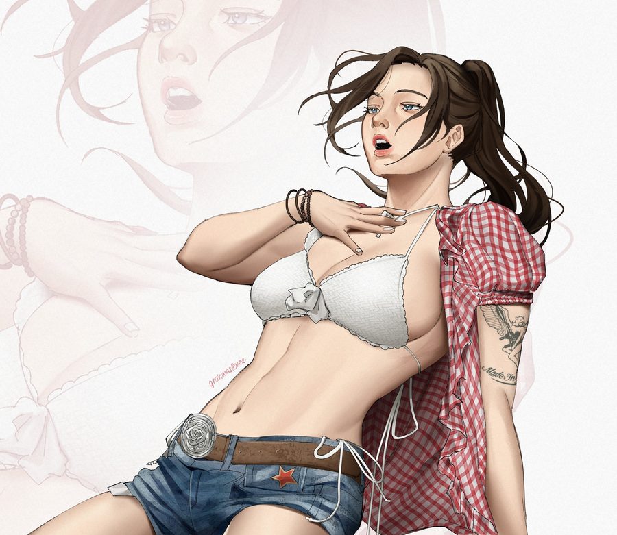Claire redfield - artwork by ThatDude85