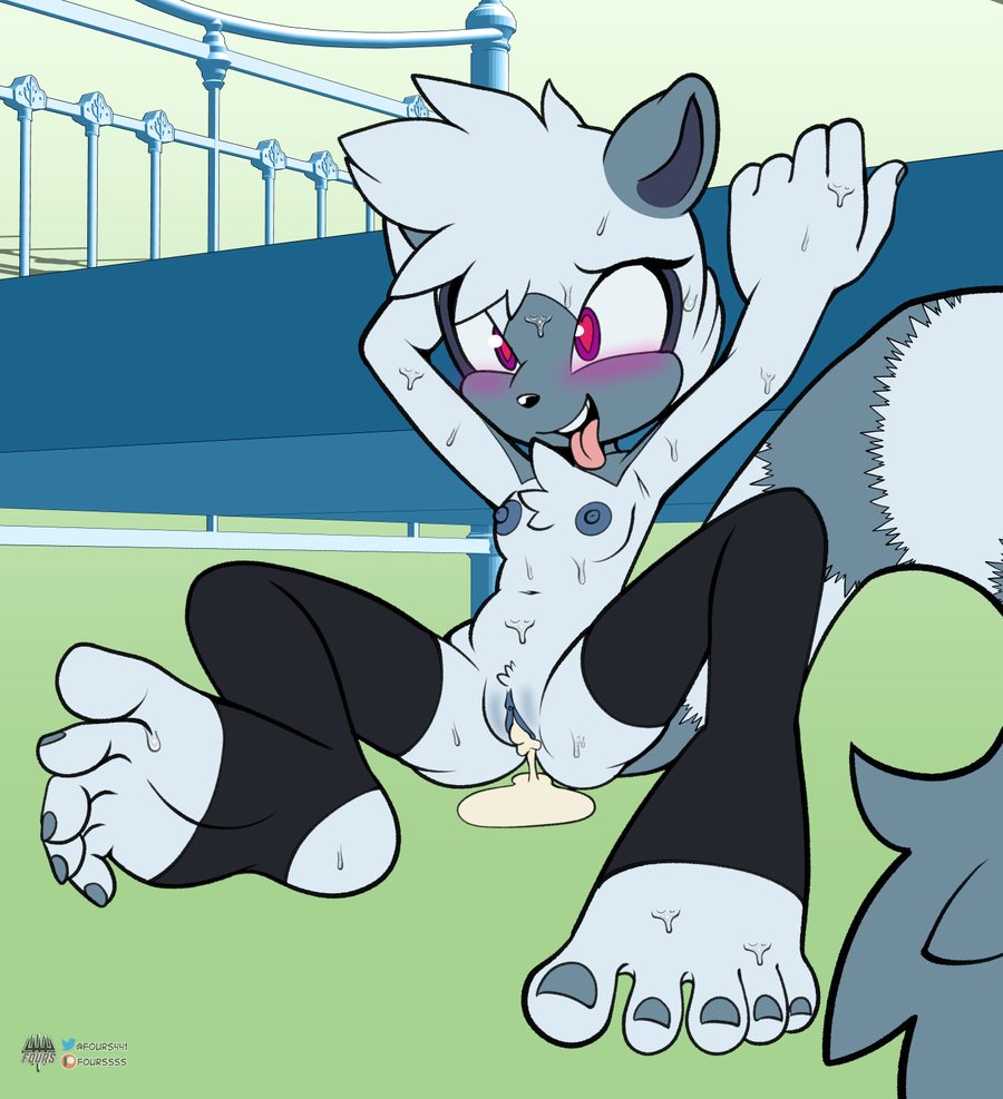 Tangle the lemur - artwork by fourssss
