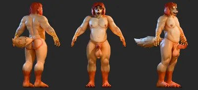 Animal genitalia, animal penis - artwork by bot