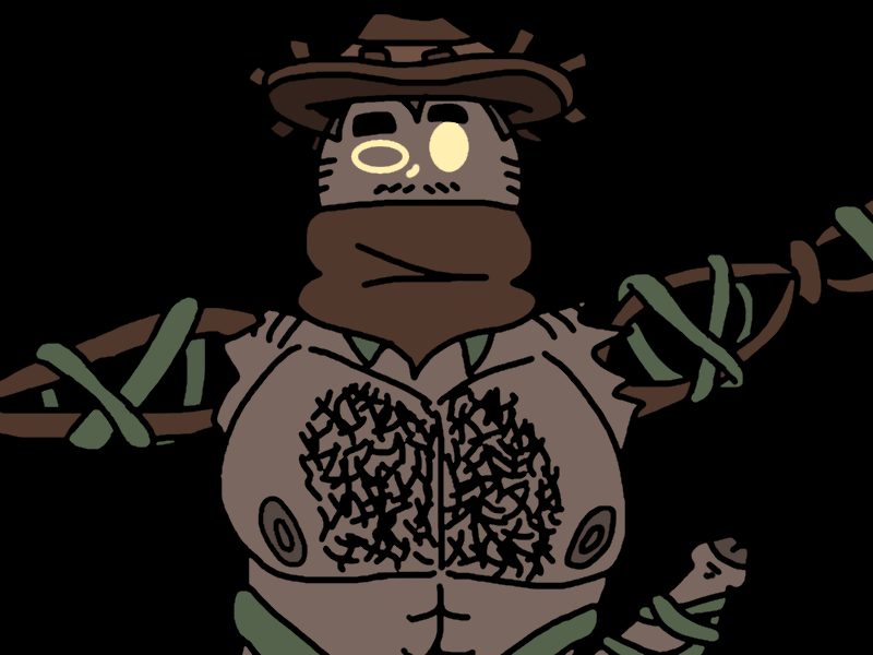 Groundskeeper (doors) - artwork by CornLover808