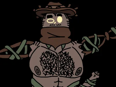 Groundskeeper (doors) - artwork by CornLover808