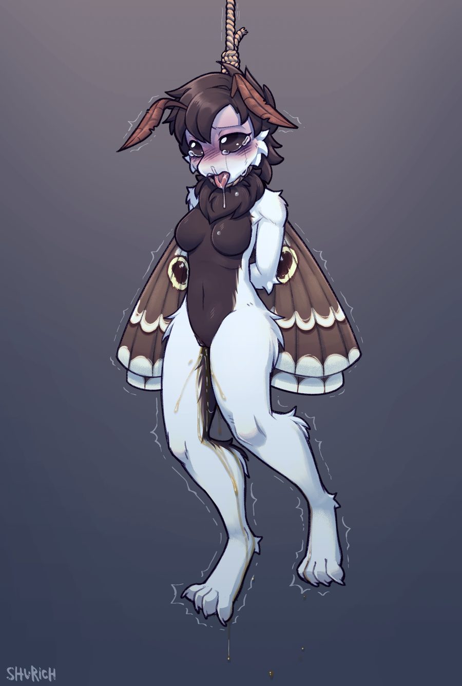 Antennae (anatomy), anthro - artwork by shurich