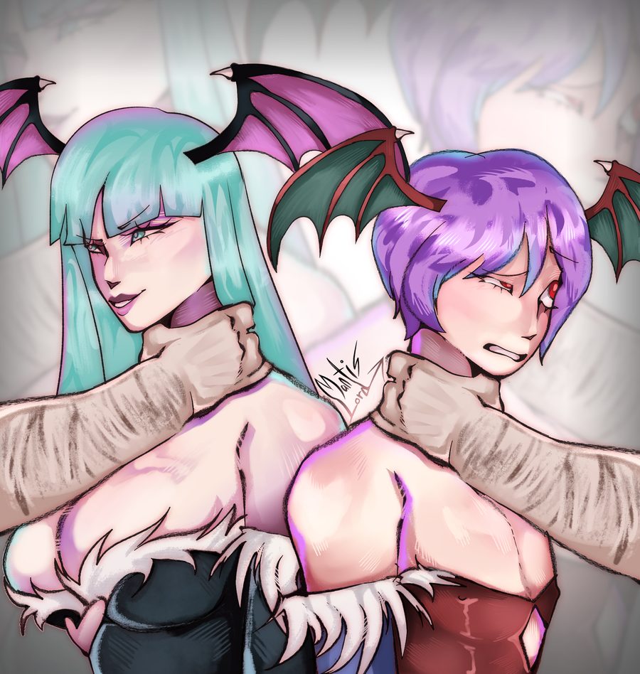 Lilith aensland - artwork by mantislord