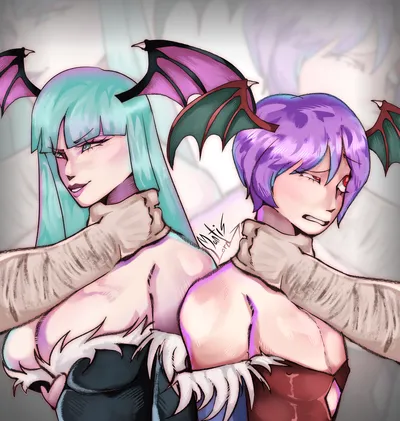 Lilith aensland - artwork by mantislord