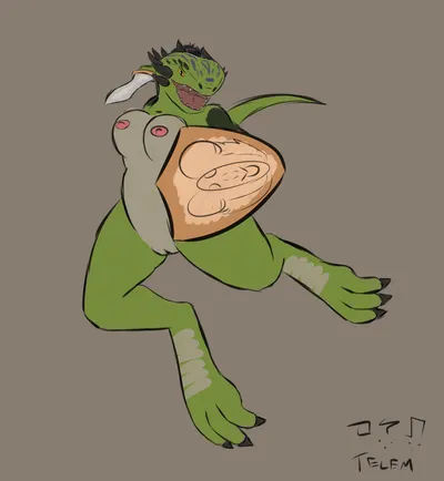 Fan character - artwork by telem