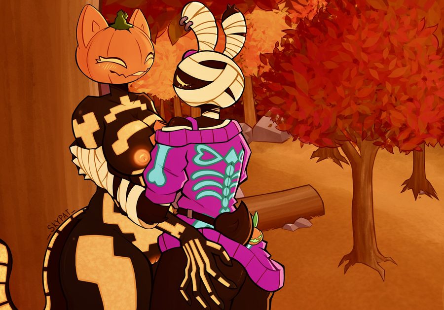 Bunnybone (fortnite) - artwork by skypat