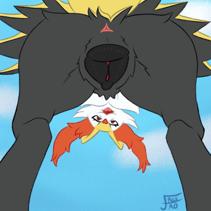 Braixen - artwork by freetao