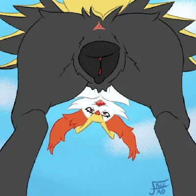 Braixen - artwork by freetao