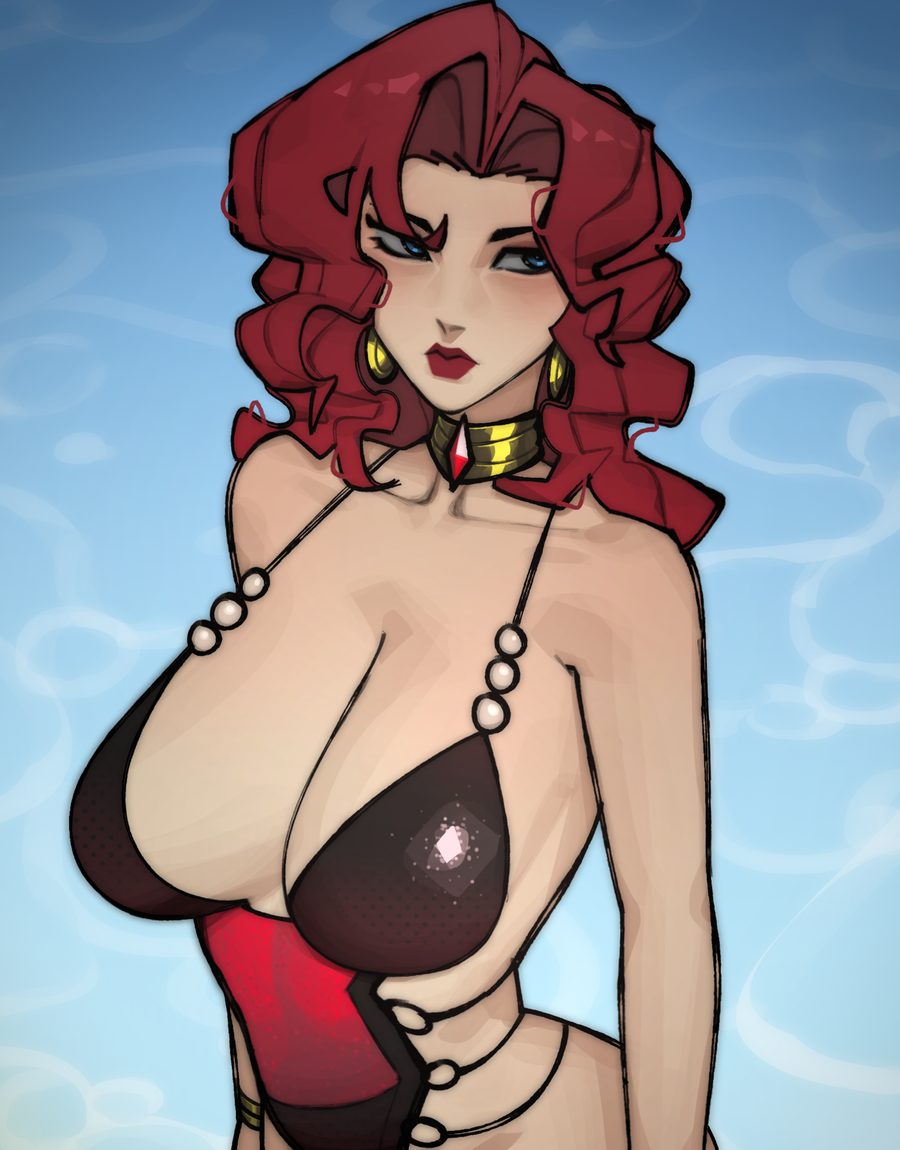 Black widow (aquatic assassin) - artwork by rraishura