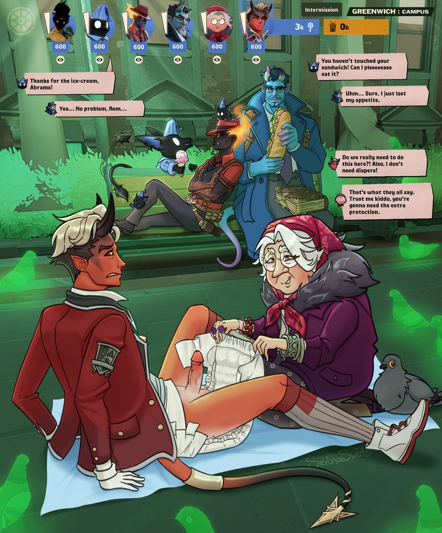 Abrams (deadlock) - artwork by serinaswirl (artist)