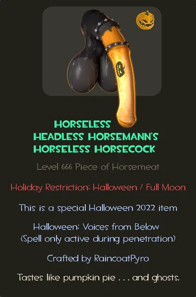Horseless headless horsemann - artwork by F1nn6969