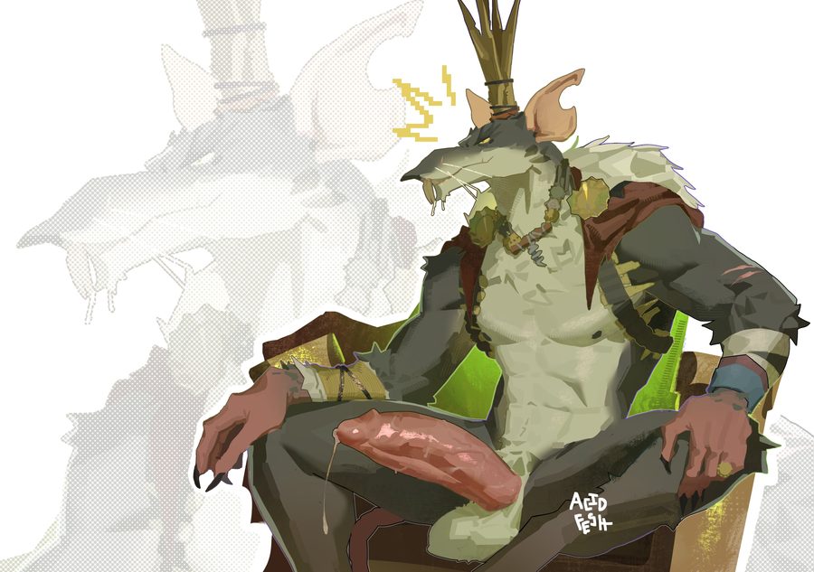 Rat king (deadlock) - artwork by bot