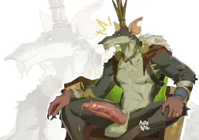 Rat king (deadlock) - artwork by bot