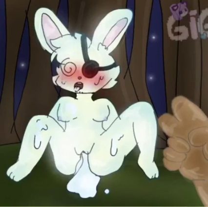Bunny (piggy) - artwork by gigidonut