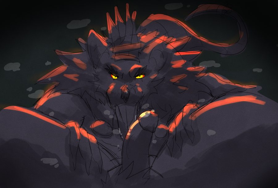Rat king (deadlock) - artwork by bot