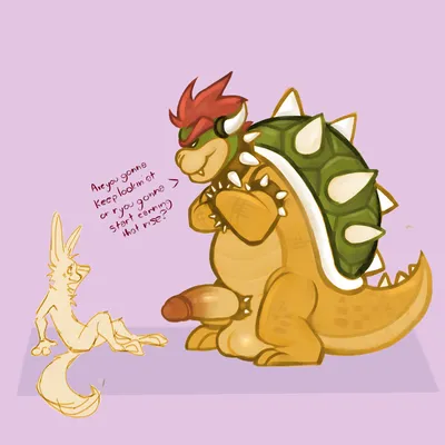 Bowser - artwork by ikaro
