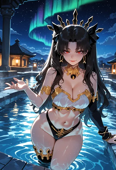 Ishtar (fate) - artwork by miyuai