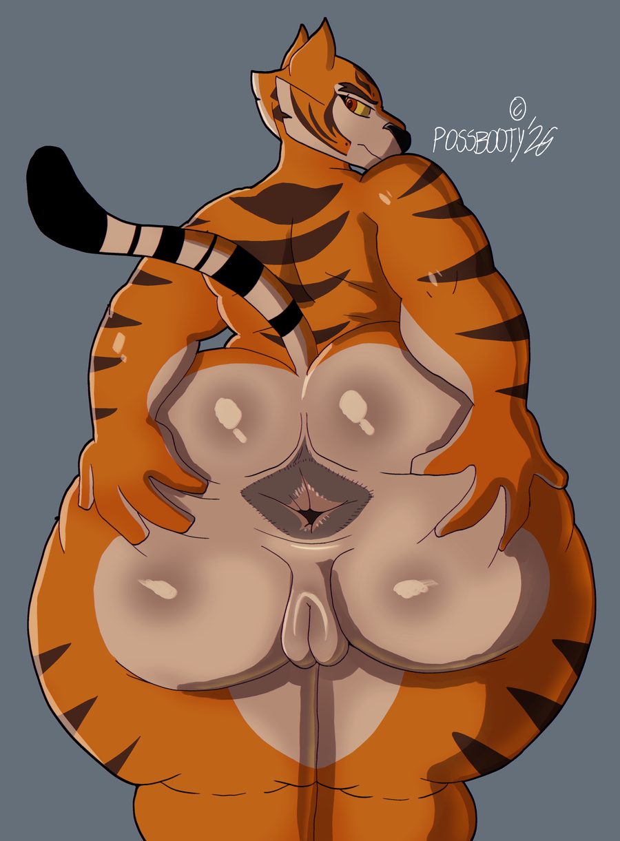 Master tigress - artwork by possbooty