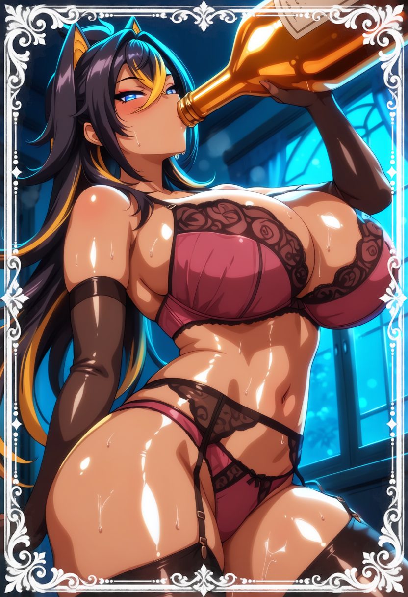 Dehya (genshin impact) - artwork by gaddariat