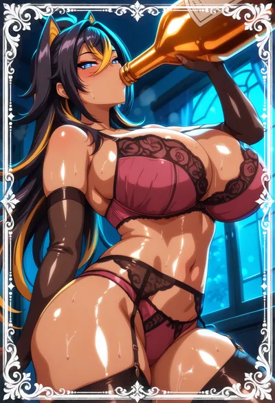 Dehya (genshin impact) - artwork by gaddariat
