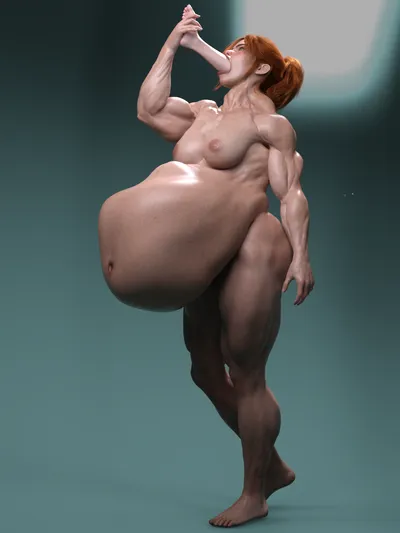 Belly, belly bulge - artwork by foomeratory